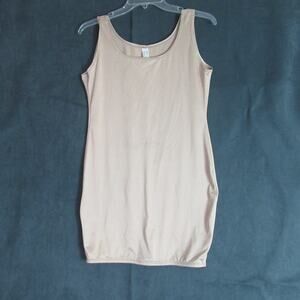 Lane Bryant Intimates Chemise Tank Dress Size 14/16 Beige Shapewear Slimming